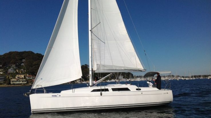 Hanse 355 - Migaloo - September 2014