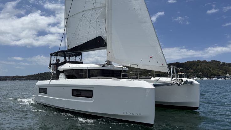 Southbound in Style – Delivering the New Lagoon 38
