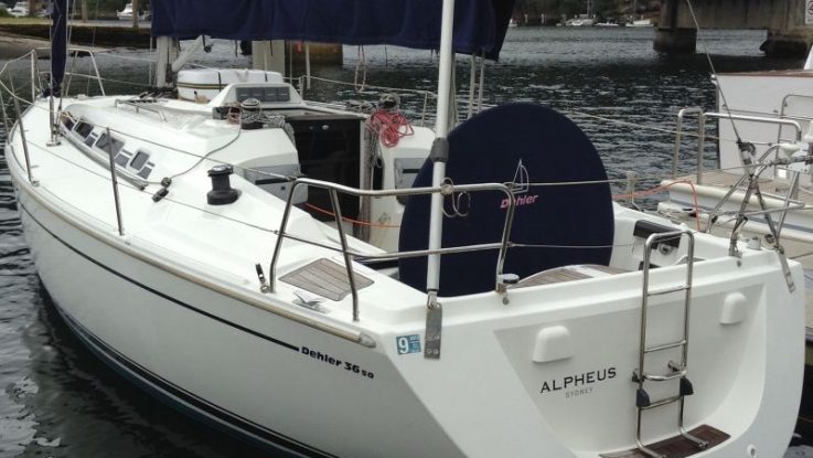 Dehler 36SQ - Alpheus - June 2013