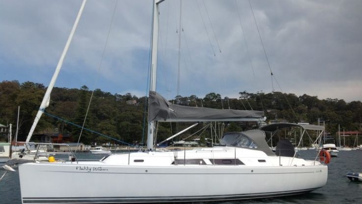 Hanse 370e - Muddy Waters - July 2015