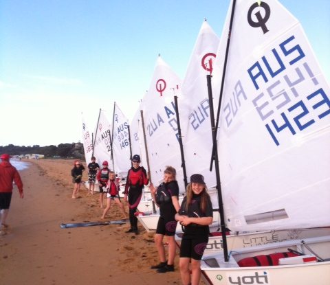 YOTI Youth Sailors Ready For The New Season