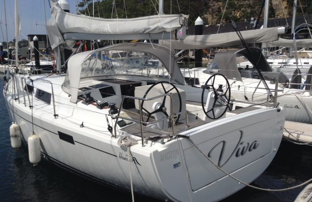 Hanse 385 - Viva - March 2014